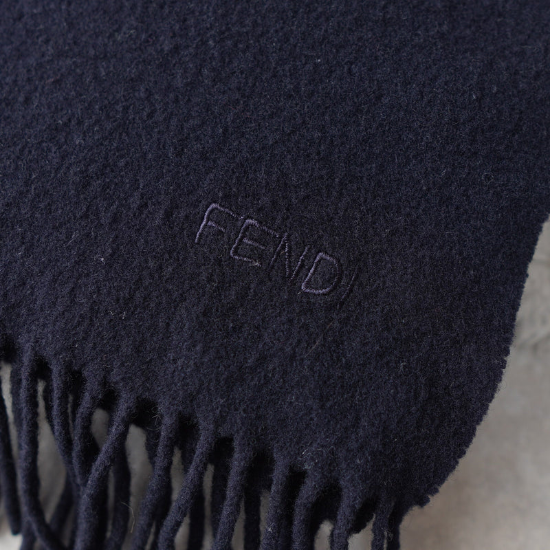 Logo Embroidery Wool Muffler - NEWSED
