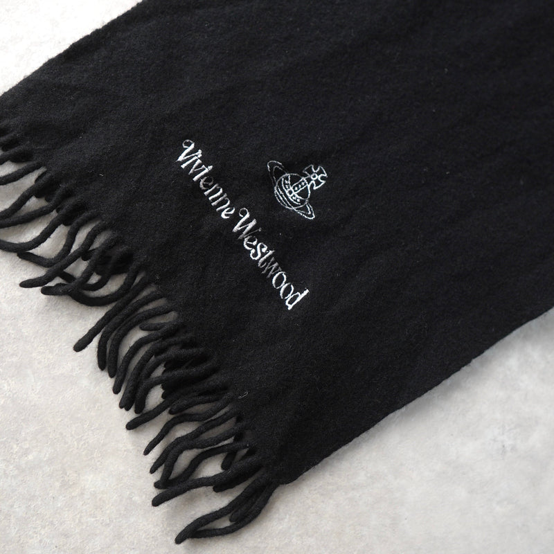 Logo Embroidery Wool Muffler - NEWSED