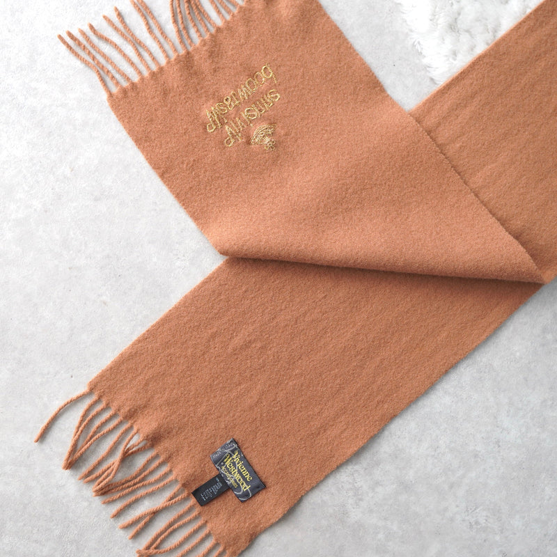 Logo Embroidery Wool Muffler - NEWSED