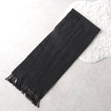 Logo Embroidery Wool Muffler - NEWSED