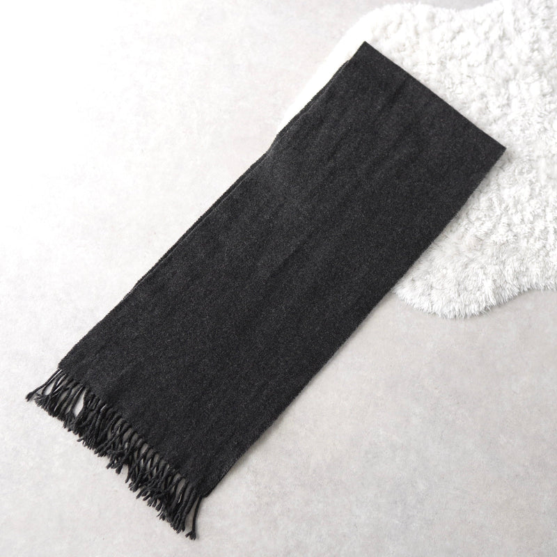 Logo Embroidery Wool Muffler - NEWSED