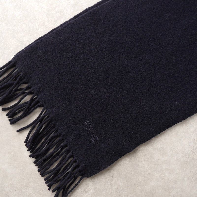 Logo Embroidery Wool Muffler - NEWSED