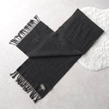 Logo Embroidery Wool Muffler - NEWSED
