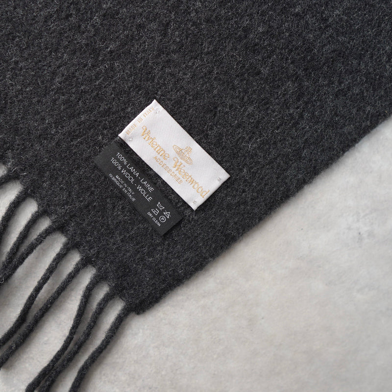 Logo Embroidery Wool Muffler - NEWSED