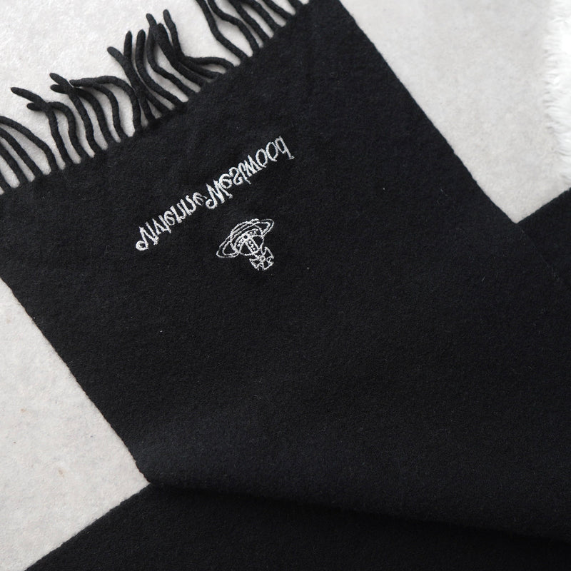 Logo Embroidery Wool Muffler - NEWSED