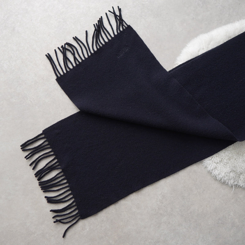 Logo Embroidery Wool Muffler - NEWSED