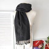 Logo Embroidery Wool Muffler - NEWSED
