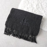 Logo Embroidery Wool Muffler - NEWSED