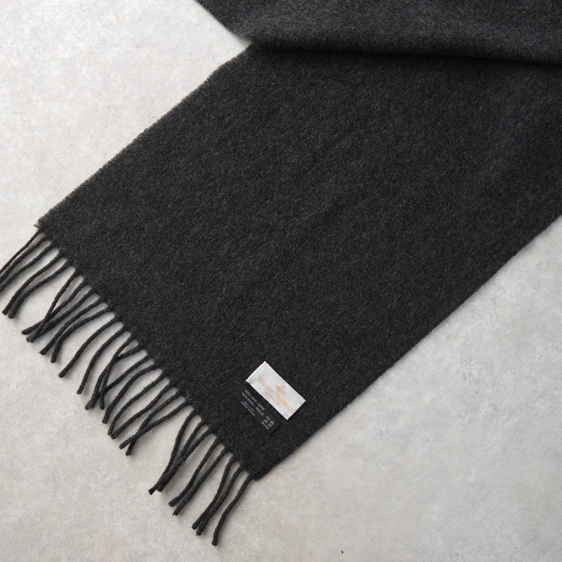 Logo Embroidery Wool Muffler - NEWSED