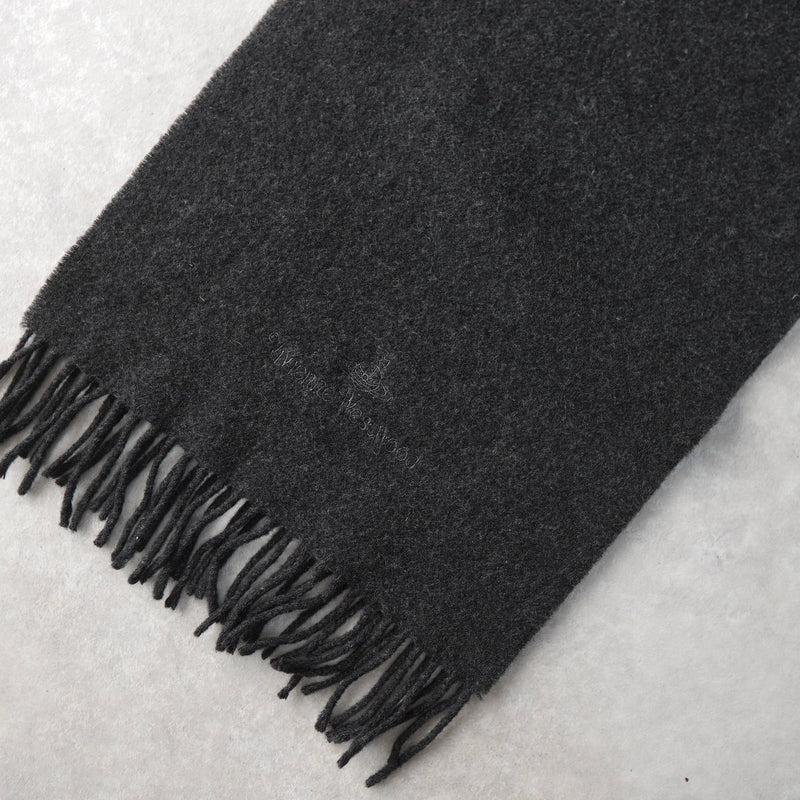 Logo Embroidery Wool Muffler - NEWSED