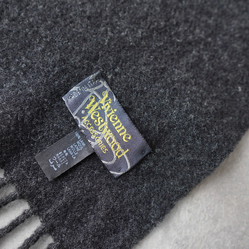 Logo Embroidery Wool Muffler - NEWSED