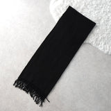 Logo Embroidery Wool Muffler - NEWSED