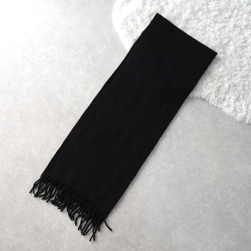 Logo Embroidery Wool Muffler - NEWSED