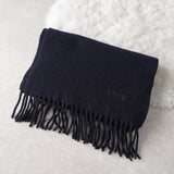 Logo Embroidery Wool Muffler - NEWSED