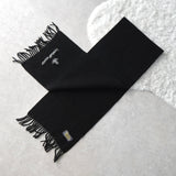 Logo Embroidery Wool Muffler - NEWSED