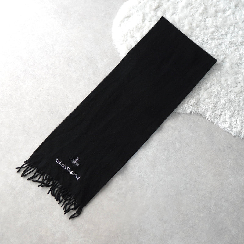 Logo Embroidery Wool Muffler - NEWSED