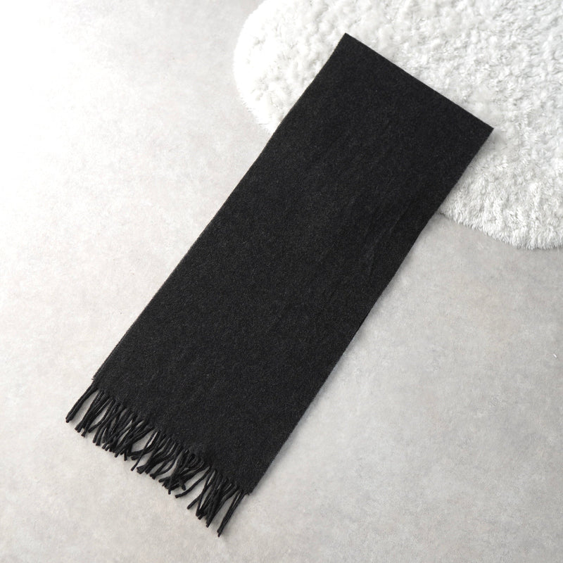 Logo Embroidery Wool Muffler - NEWSED