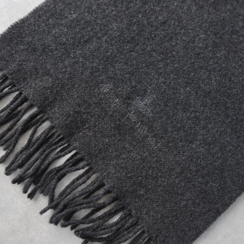 Logo Embroidery Wool Muffler - NEWSED
