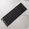 Logo Embroidery Wool Muffler｜Made in Italy