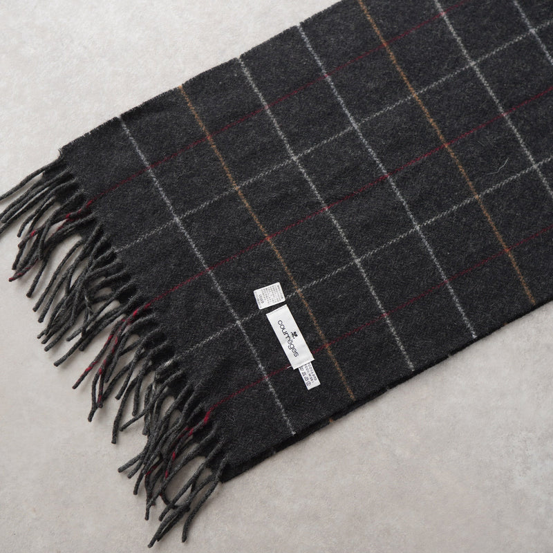 Logo Embroidery Wool Muffler｜Made in Italy - NEWSED