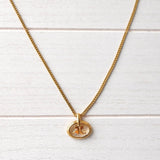 Logo Gold Necklace - NEWSED