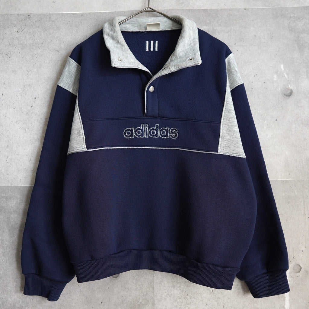 Logo Half-button Sweatshirt