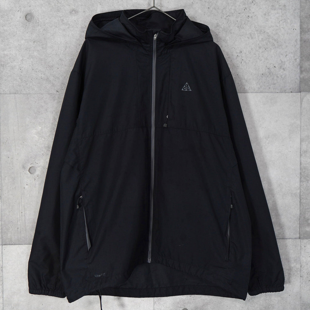 Logo Nylon Hooded Jacket