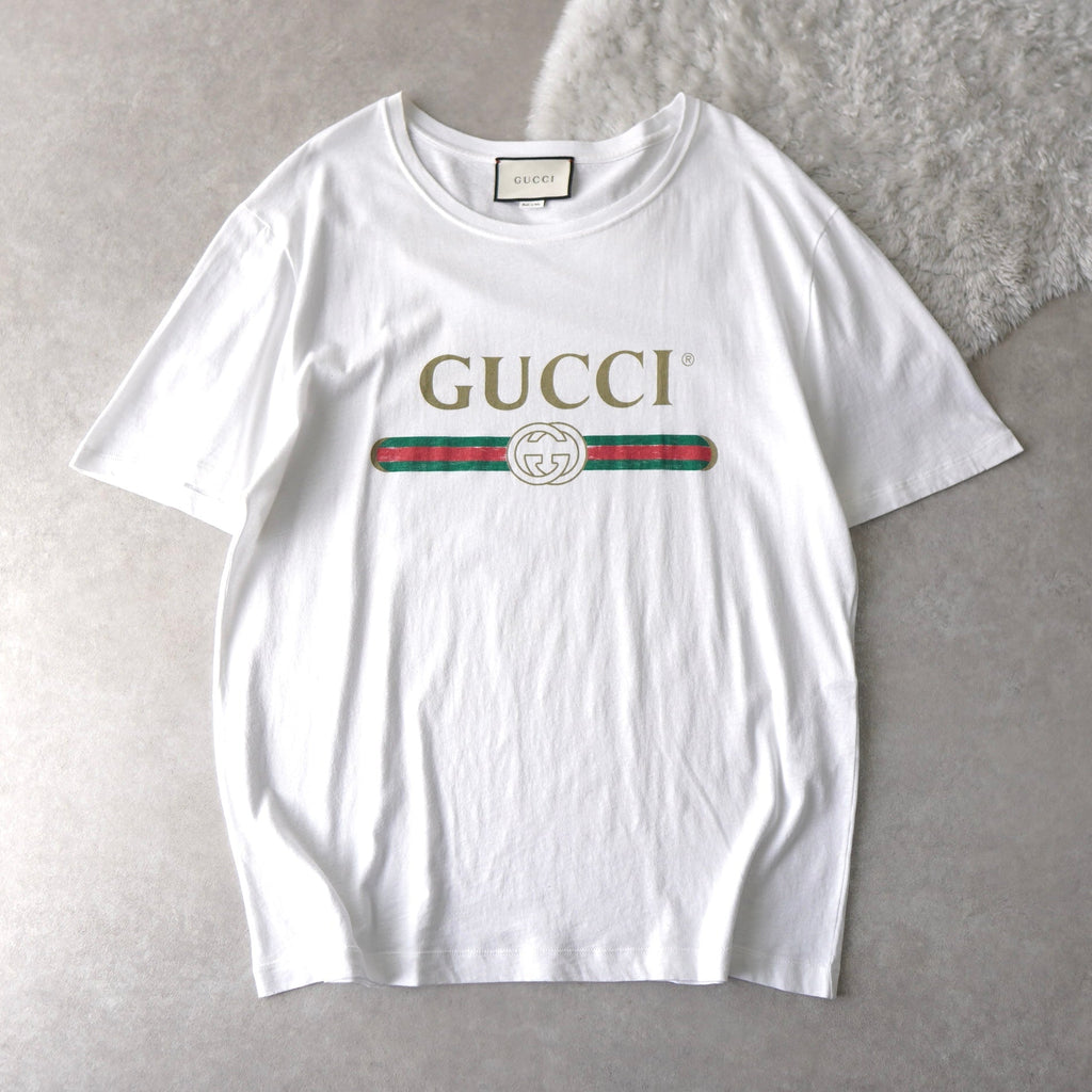 Logo Oversize Tee Shirt White