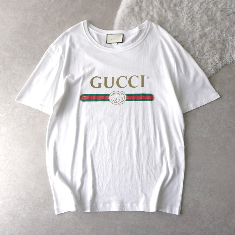 Logo Oversize Tee Shirt White - NEWSED