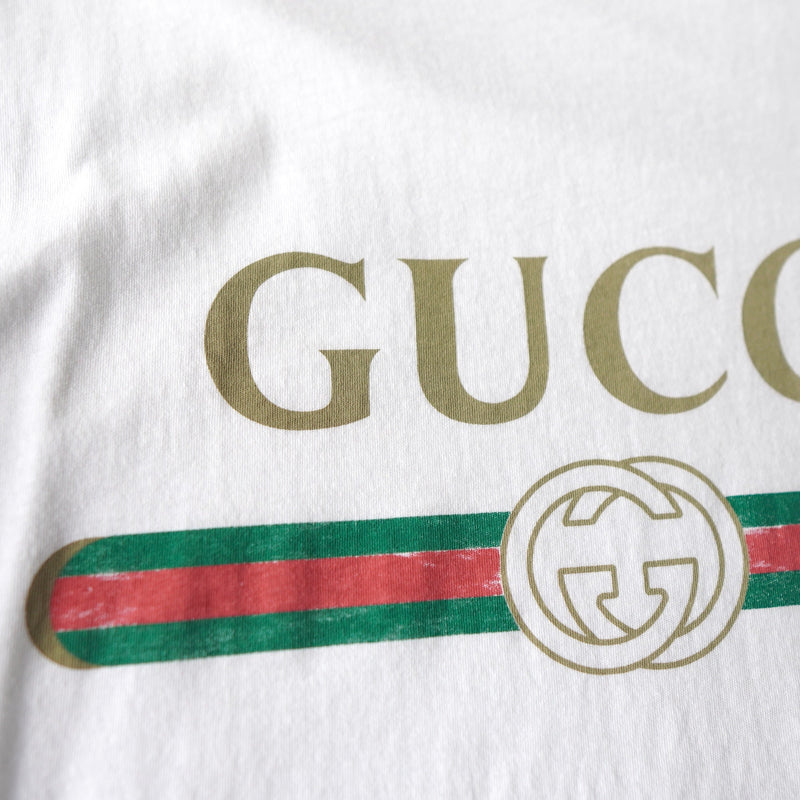 Logo Oversize Tee Shirt White - NEWSED