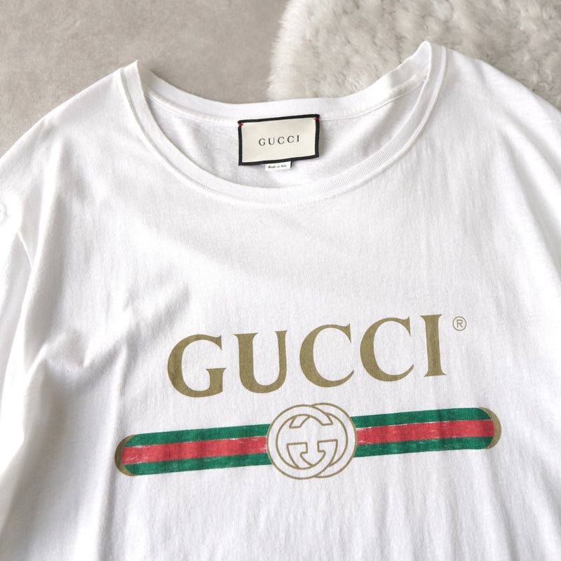 Logo Oversize Tee Shirt White - NEWSED