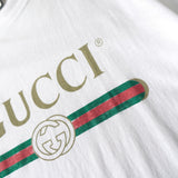 Logo Oversize Tee Shirt White - NEWSED
