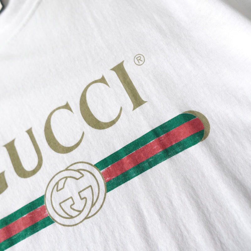 Logo Oversize Tee Shirt White - NEWSED