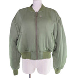 アクネストゥディオズ LOGO PATCH BOMBER JACKET ジャケット カーキ 38 レディース - NEWSED