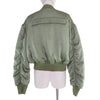 アクネストゥディオズ LOGO PATCH BOMBER JACKET ジャケット カーキ 38 レディース