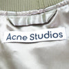 アクネストゥディオズ LOGO PATCH BOMBER JACKET ジャケット カーキ 38 レディース