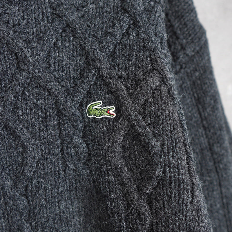 Logo Patch Bottle - neck Sweater - NEWSED