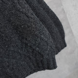Logo Patch Bottle - neck Sweater - NEWSED