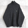 Logo Patch Bottle-neck Sweater
