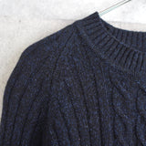 Logo Patch Cable Sweater｜Made in Spain - NEWSED