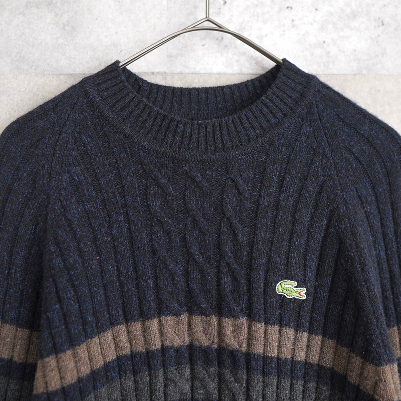 Logo Patch Cable Sweater｜Made in Spain - NEWSED