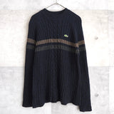 Logo Patch Cable Sweater｜Made in Spain - NEWSED