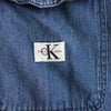 Logo Patch Denim Shirt