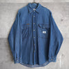 Logo Patch Denim Shirt