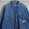 Logo Patch Denim Shirt