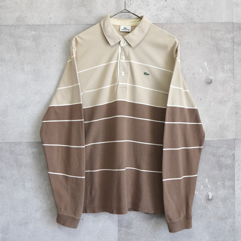 Logo Patch Long Sleeve Polo Shirt - NEWSED