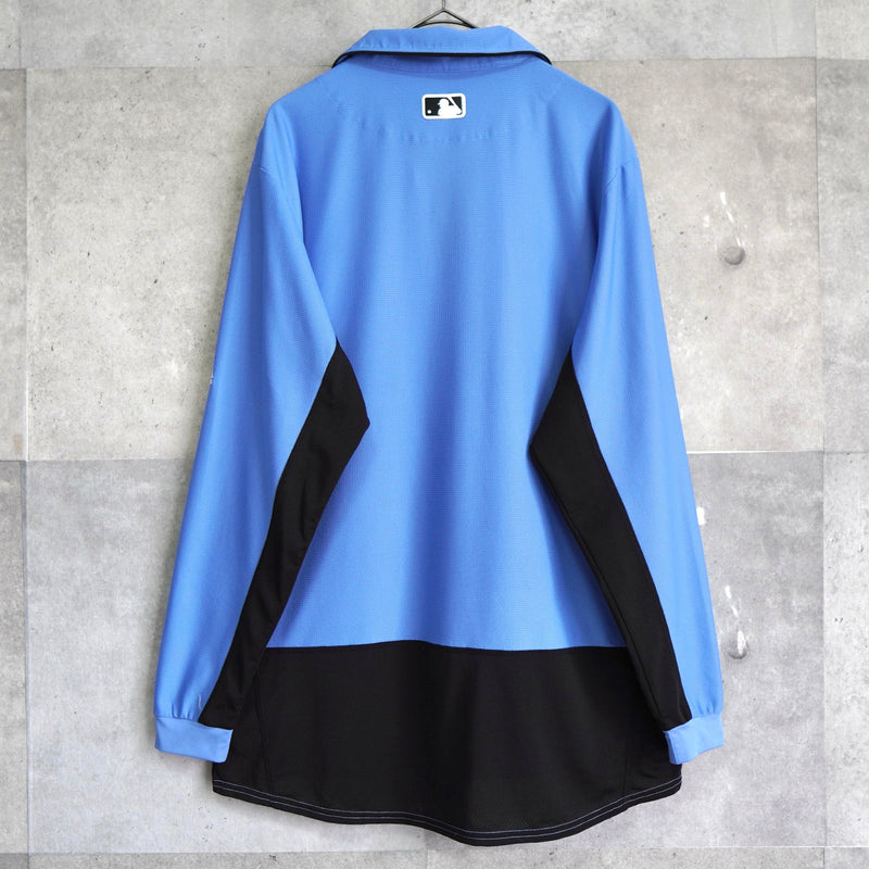 Logo Patch Long Sleeve Polo Shirt - NEWSED
