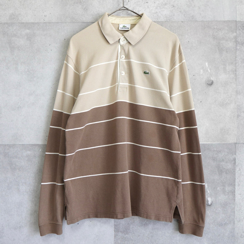 Logo Patch Long Sleeve Polo Shirt - NEWSED