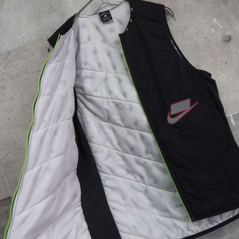 Logo Patch Padded Vest - NEWSED