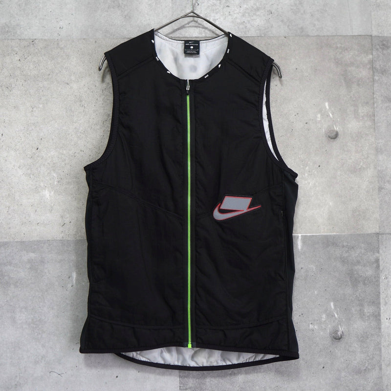 Logo Patch Padded Vest - NEWSED